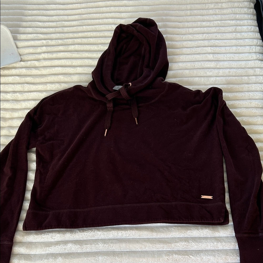 Sweaty Betty Deep Burgundy Hoodie